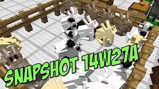 Minecraft 1.8: Snapshot 14w27a - Rabbits, Leaping Potion&Mutton