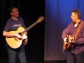John Goldie with Tommy Emmanuel.
