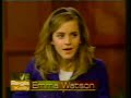 this is an interview from 2005 with emma watson on regis kelly.  snagged from emma-w.com