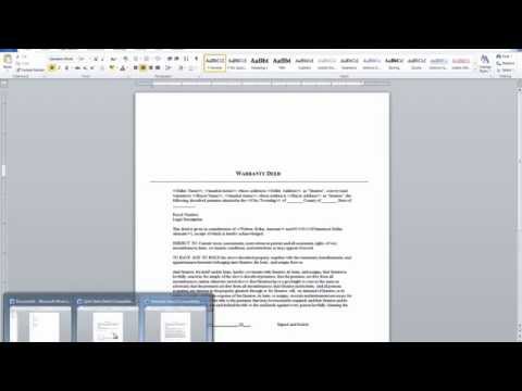 how to obtain warranty deed