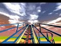 Superman Krypton Coaster - Recreation in RCT3