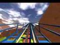 Superman Krypton Coaster - Recreation in RCT3
