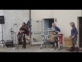 The Trybe playing at Stonehaven Harbour.