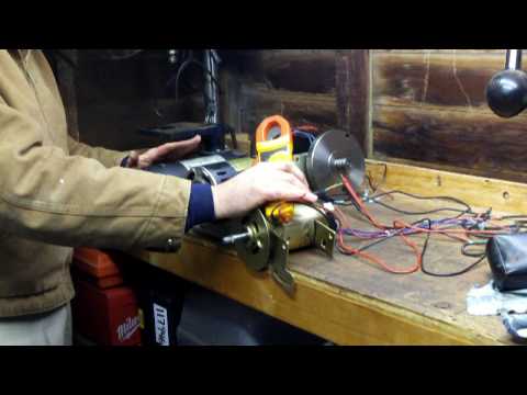 Treadmill Motor Wind Generator