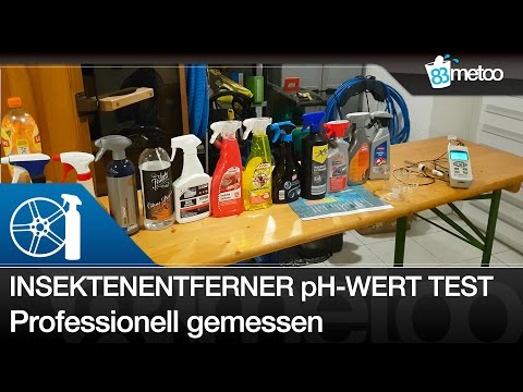 Insektenentferner pH Wert Test | Welcher Insektenentferner ist pH neutral, alkalisch oder sauer