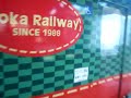 真岡鉄道 モオカ14形 益子駅進入