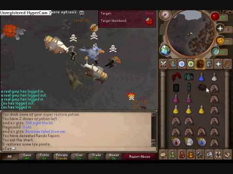 xjizz _ dropp - running into a lure in pvp, killing jad again, some monster drops.