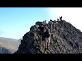 Spiderman sighted on Crib Goch
