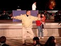 Purdue's director of bands dancing during the Orlando bowl trip to 