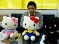 available now at www.strapya-world.com and on amazon! these large hello kitty speakers dance and play your favorite songs! check it out!
