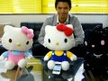 available now at www.strapya-world.com and on amazon! these large hello kitty speakers dance and play your favorite songs! check it out!