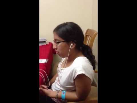 Kimberly's reaction to sensitive pornograph