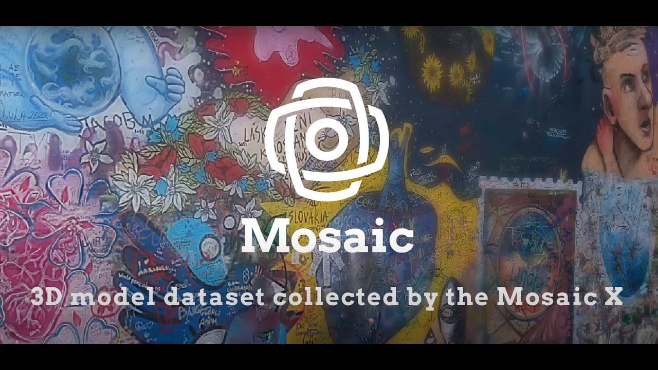 3D Model Dataset collected by the Mosaic X camera [100% photogrammetry] No LiDAR