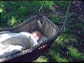 baby in the garden