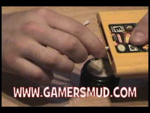 how to clean nintendo 64 games