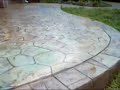 Stamped Concrete Patio - Exotic Patios Video