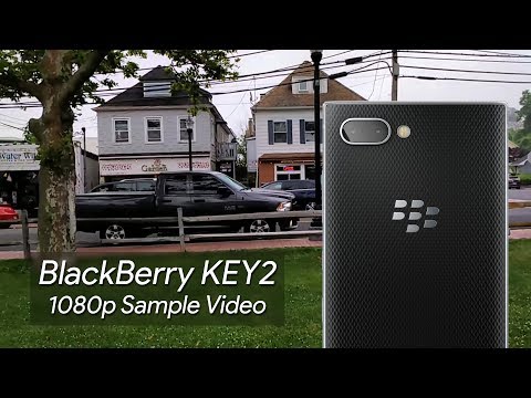 BlackBerry KEY2 1080p Sample Video