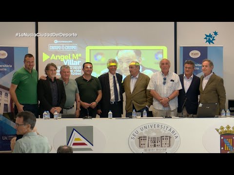 Ángel María Villar repasó sus 30 años en la Federación de Fútbol en La Nucía