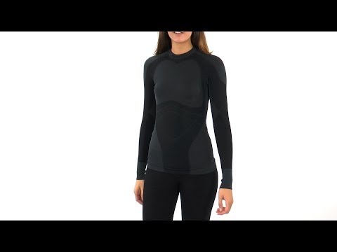 Видео о Термобелье Craft WARM CREW NECK W azur