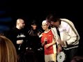 Sadiiq & Malsor p� scen med Medina