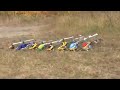 Eight T-REX Helicopters