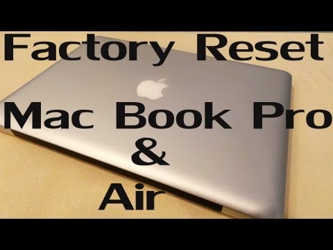 how to restore mac to factory settings