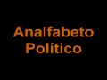 Analfabeto Político - Sheila Santos e Rafael Gomes