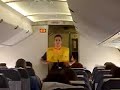 TNT Airways Bae-146 safety demonstration. TNT Airways Bae-146 safety demonstration.