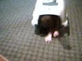 joesph in the cat carrier