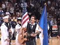 Don Miggs from MIGGS singing the National Anthem
