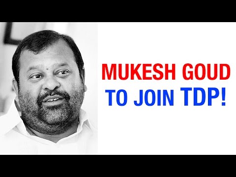 T Congress leader Mukesh Goud may join TDP (28-01-2015)