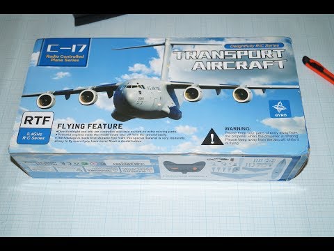 Detailed review of Boeing C-17 Globemaster III from banggood.com