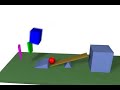 Silly block-and-ball animation