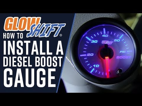 How To Install A Diesel Boost Gauge
