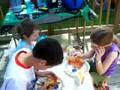 an old-fashioned backyard irthday party