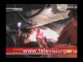 rescatado del tren , bomberos de ate