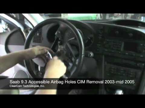 Saab 03-05 Acc Airbag CIM Removal.mov