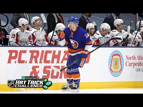 Barzal's hat-trick, 5-point night, power Islanders rout of Capitals