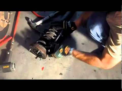 Jaguar XK8 Front Shock Mount Removal and Replacement