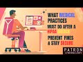 WHAT MEDICAL PRACTICES MUST DO AFTER A HIPAA BREACH