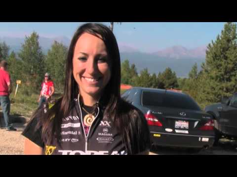 Sonya Looney after the Leadville Trail 100 MTB Race Sonya Looney after the Leadville Trail 100 MTB Race