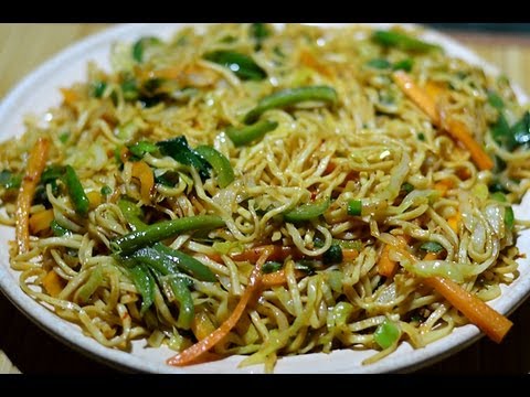 veg - Veg Noodles saute' with cabbage, carrots, capsicum, spring onions, green chillies, mixed along with 4 sauces and seasoned with spices and herbs to offer you ...