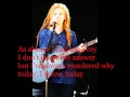 Moa Lignell - When I Held Ya (Lyrics)