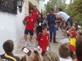 La selección Española en Albacete.