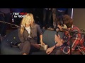 kate moss reads from 50 shades of grey for comic relief. see the photos from the radio 1 red nose challenge: http://www.bbc.co.uk/programmes/b01qzjsh.