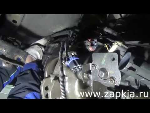 как поменять сцепление на киа спектра видео