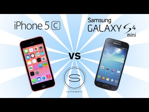 iPhone 5c vs Galaxy S4 Mini