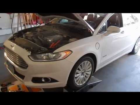 how to change oil on a ford c max