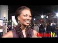 Eva Marcille at Nothing Like The Holidays Premiere Red Carpet December 2008