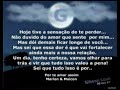 sei que as vezes fica na agonia em t�-la em meus bra�os. mas prometo que tentarei ser paciente. te amo